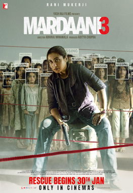 Mardaani 3 theatrical poster